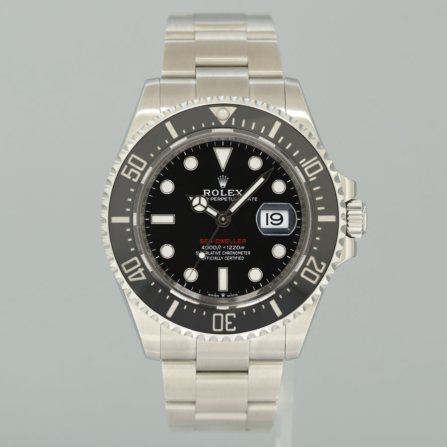2023 NEW PAPERS Rolex Red Seadweller SD43 126600 43mm Mark 2 Watch Box