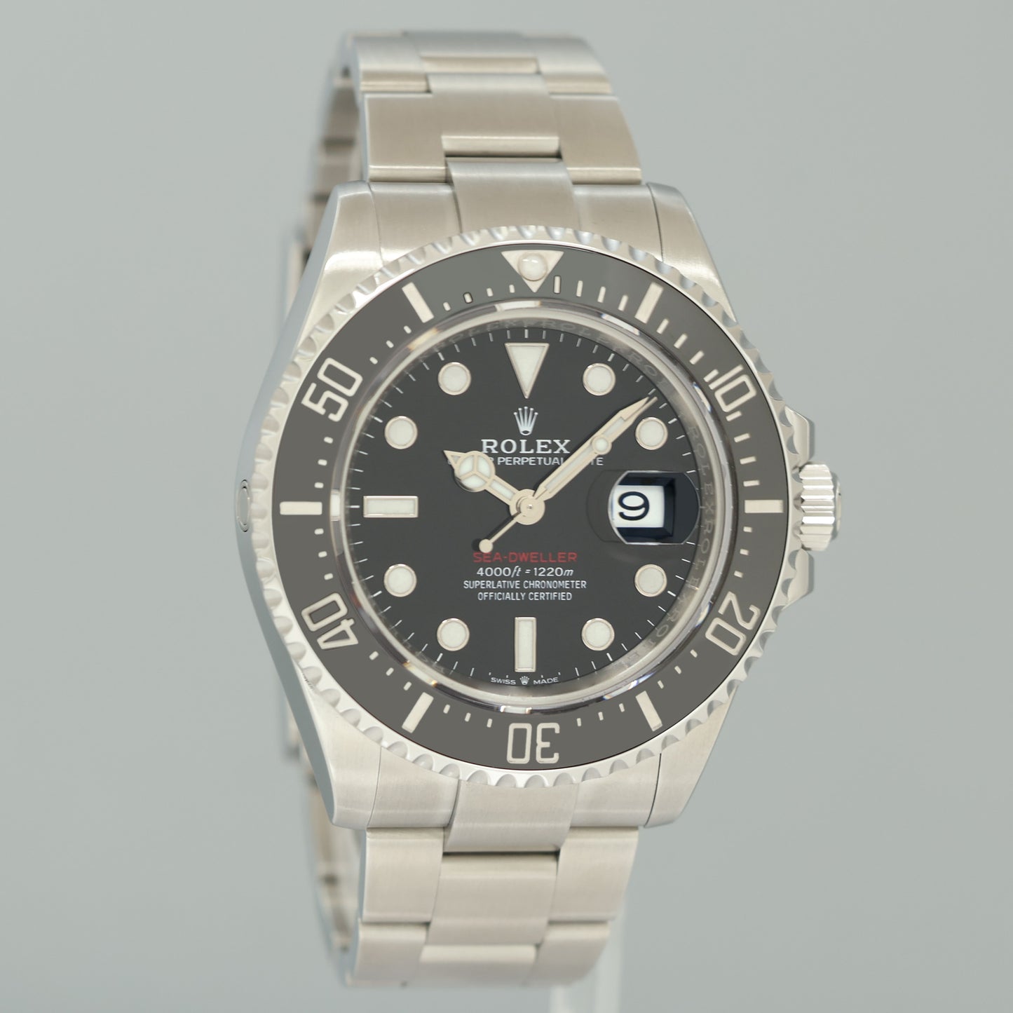 2023 NEW PAPERS Rolex Red Seadweller SD43 126600 43mm Mark 2 Watch Box