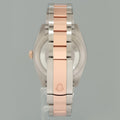 2024 NEW PAPERS Rolex DateJust 41 126331 Diamond Rose Gold Two-Tone Watch Box