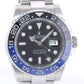 2022 Rolex 126710 BLNR GMT Master Batman Black Blue Oyster Ceramic Watch