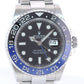 2021 NEW PAPERS Rolex 126710 GMT Master Batman Black Blue Oyster Ceramic Watch Box