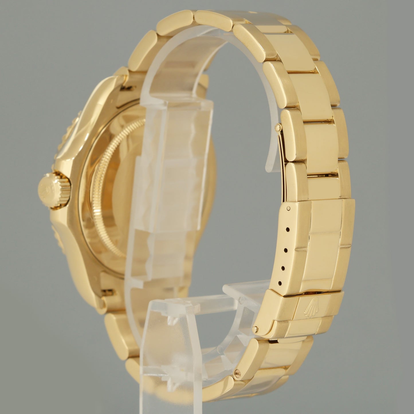 2007 MINT Rolex 40mm Yacht-Master 18k Yellow Gold 16628 Champagne Watch Box
