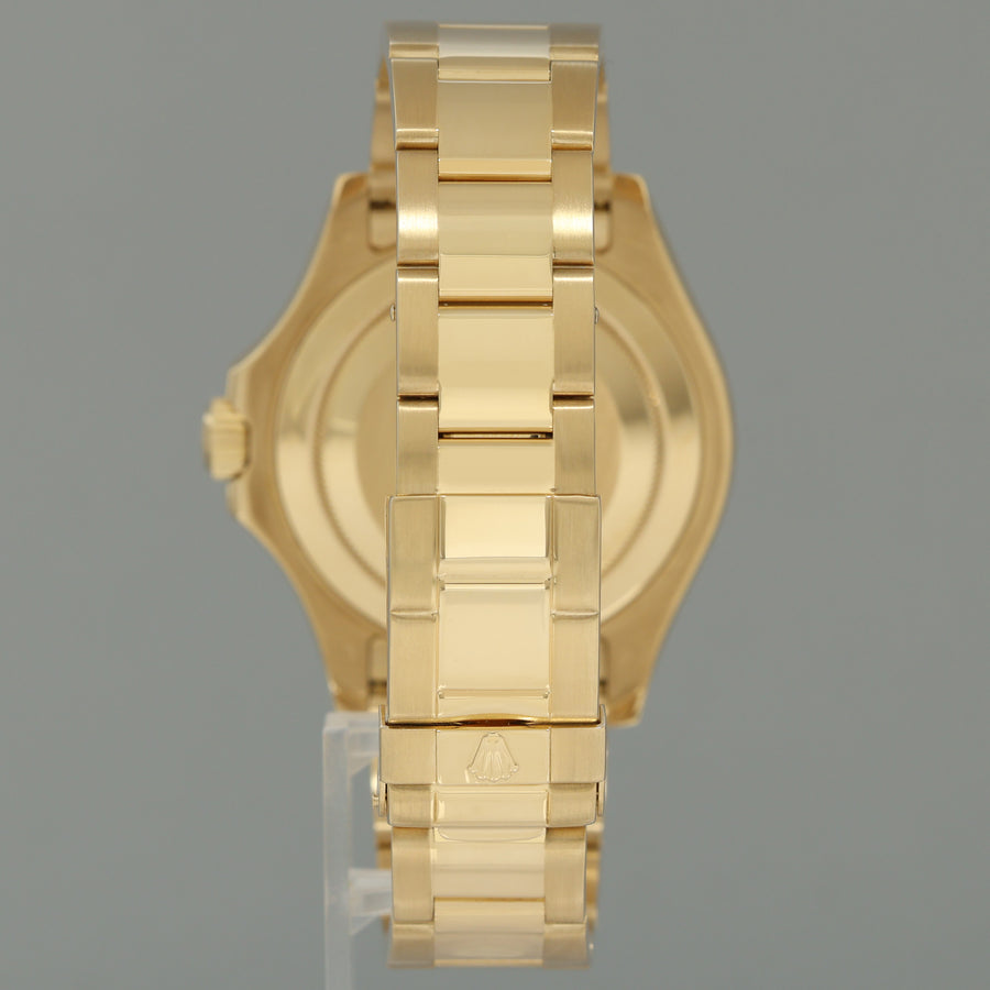 2007 MINT Rolex 40mm Yacht-Master 18k Yellow Gold 16628 Champagne Watch Box