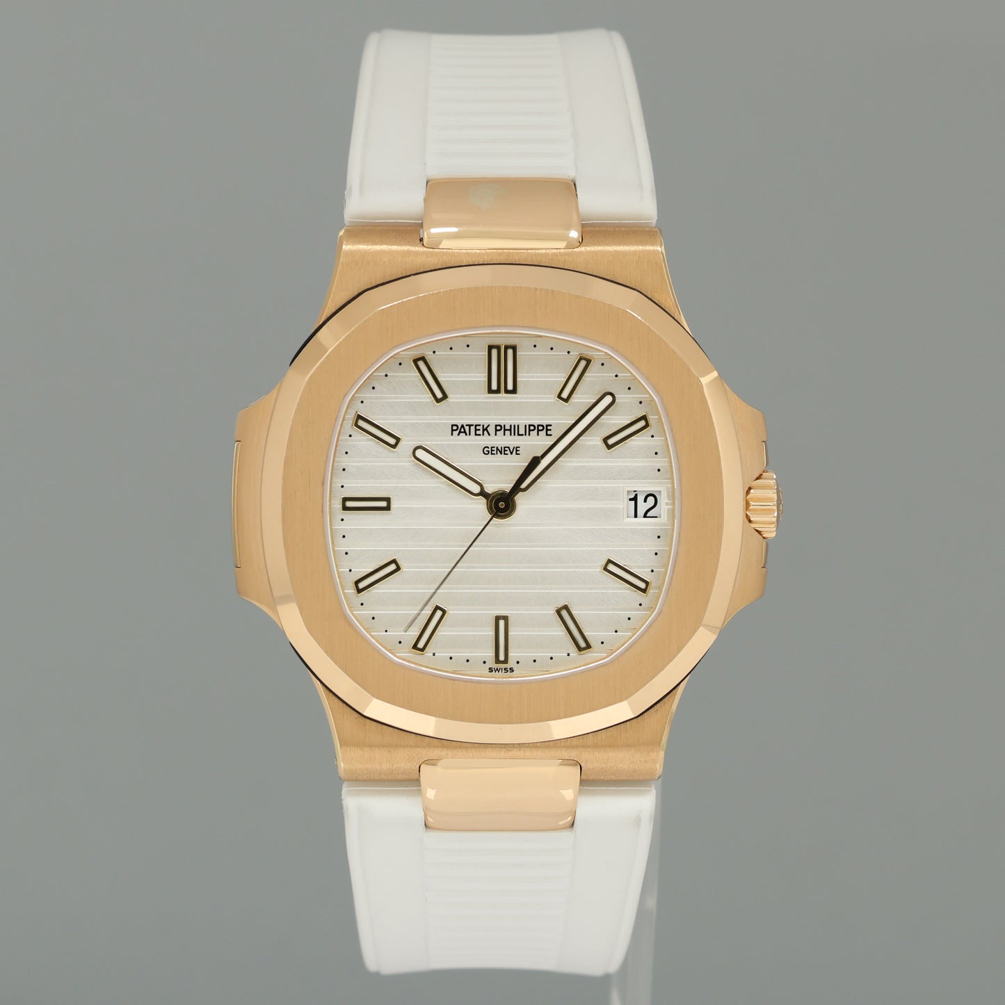 MINT Patek Philippe Nautilus 5711J White 18k Yellow Gold 5711J-001 Watch Box