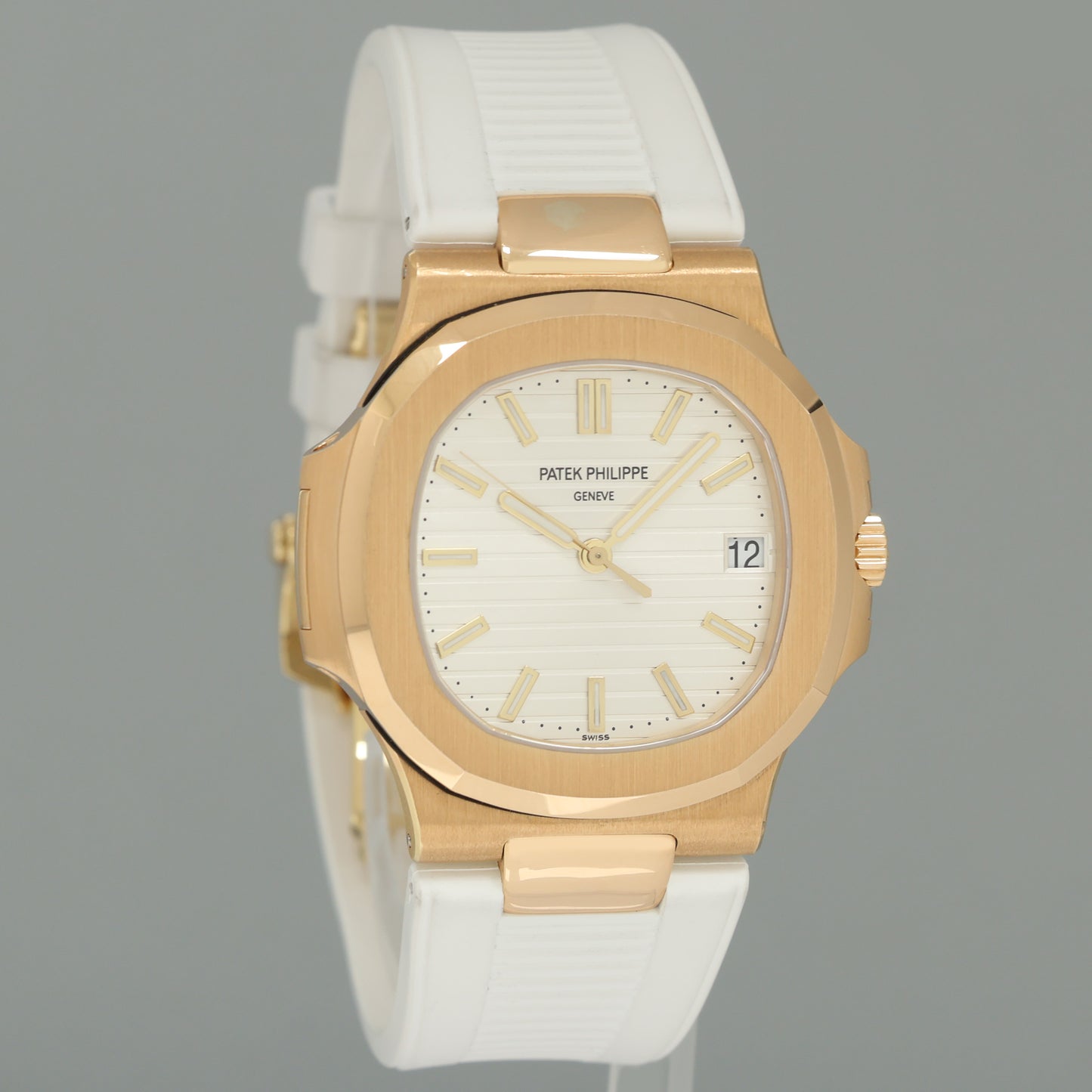 MINT Patek Philippe Nautilus 5711J White 18k Yellow Gold 5711J-001 Watch Box