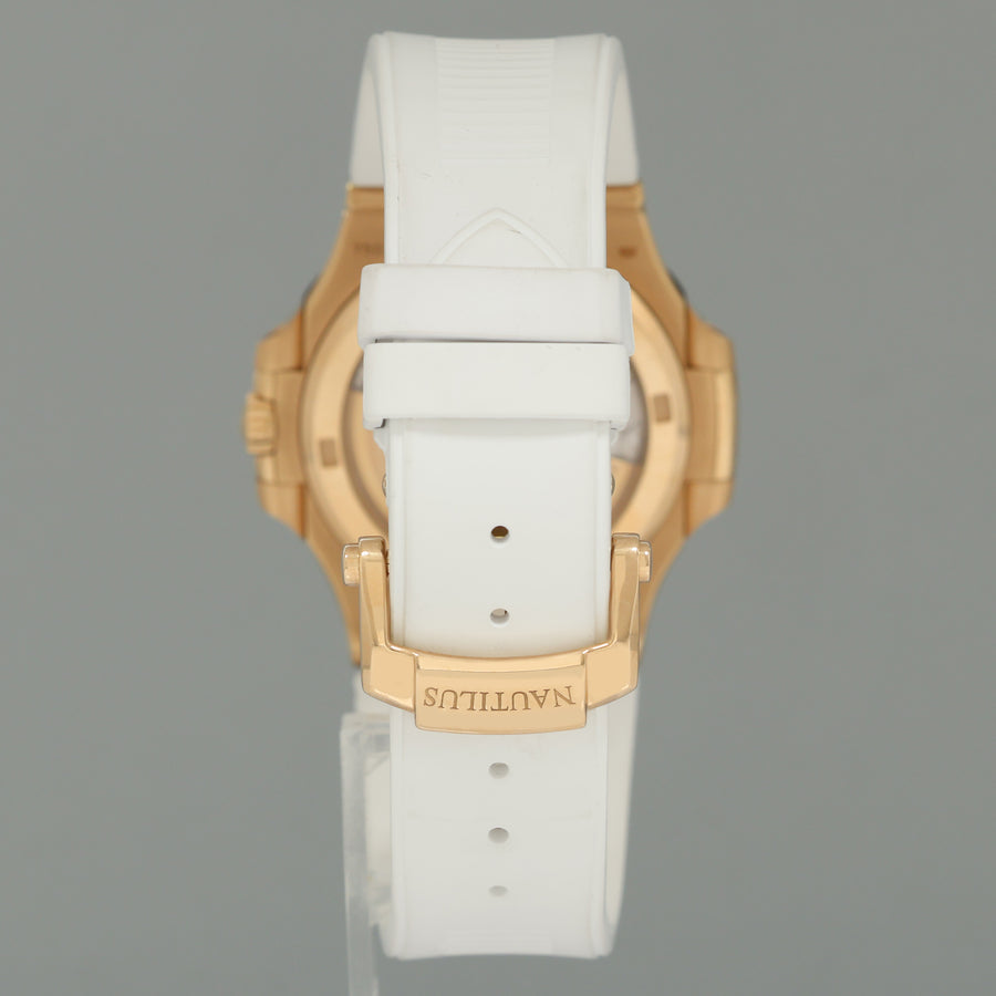 MINT Patek Philippe Nautilus 5711J White 18k Yellow Gold 5711J-001 Watch Box