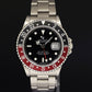 1989 Rolex GMT-Master 2 Fat Lady Coke Red Black Steel 16760 40mm Watch Box