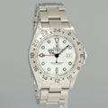 1999 Rolex Explorer II White 16570 40mm Polar Stainless Steel Watch Box