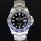 2024 RSC SERVICE Rolex GMT Master II 116710 BLNR Steel Ceramic Batman Blue Watch