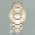 MINT Rolex President Day Date White Roman 118239 White Gold Oyster Watch Box