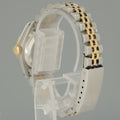 GREEN DIAMOND Ladies Rolex DateJust 26mm 69173 Two Tone Gold Jubilee Watch