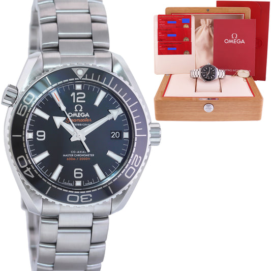 PAPERS Omega Seamaster Planet Ocean 600M 215.30.40.20.01.001 Steel 39.5mm Watch
