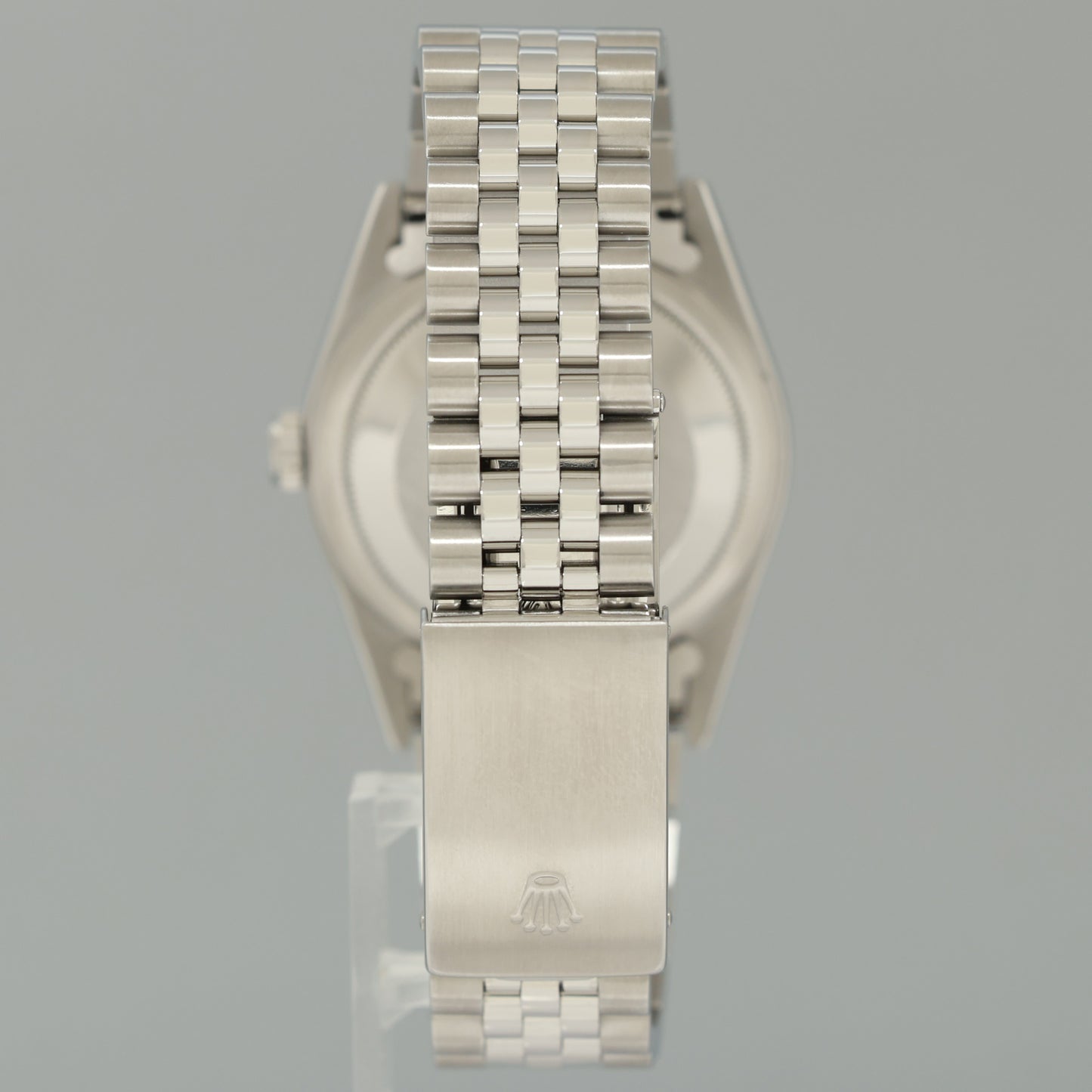 MINT Rolex DateJust 16234 Blue Roman Jubilee White Gold Fluted Watch Box