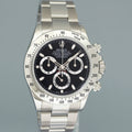 MINT 2014 PAPERS Rolex Daytona 116520 Black Steel Cosmograph Chromalight Watch Box