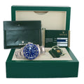 MINT PAPERS Rolex Submariner Blue Smurf 116619 White Gold 40mm Watch Box