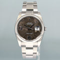 MINT 2014 Rolex DateJust 36mm 116200 Steel Oyster Floral Flower Dial Watch Box