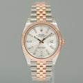 STICKERS PAPERS NEW Rolex DateJust 126331 Motif Rose Gold 41 Two-Tone Jubilee Watch