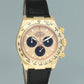 2007 MINT Rolex Daytona Paul Newman 116518 Yellow Gold Black Leather Watch Box