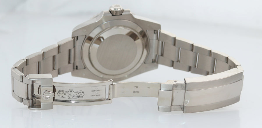 MINT PAPERS Rolex Submariner Blue Smurf 116619 White Gold 40mm Watch Box