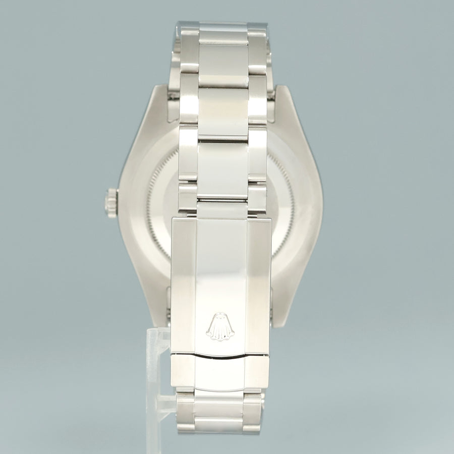 PAPERS MINT Rolex DateJust II 116300 Blue Stick Dial Oyster Steel 41mm Watch Box