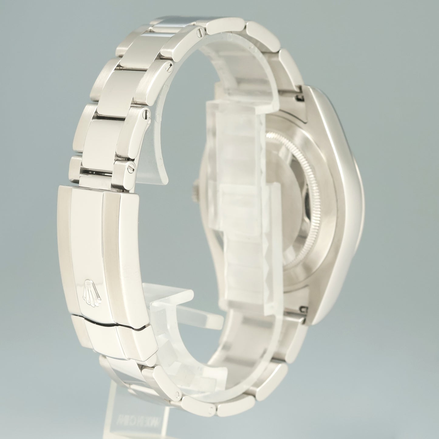 PAPERS MINT Rolex DateJust II 116300 Blue Stick Dial Oyster Steel 41mm Watch Box