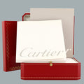 NEW PAPERS CARTIER Santos Galbee 1565 Stainless Steel Quartz 24mm White Roman Box