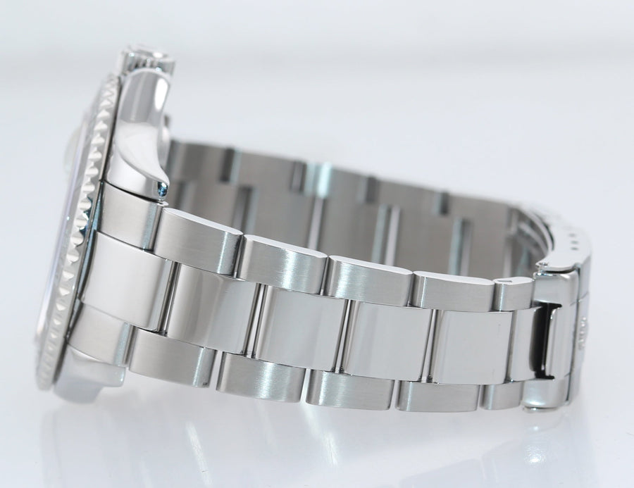 2010 ENGRAVED REHAUT Rolex Yacht-Master 16622 Steel Platinum Bezel 40mm Watch