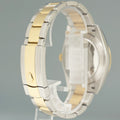 MINT 2020 Rolex DateJust 41 126333 Two Tone Yellow Gold White Stick Watch Box