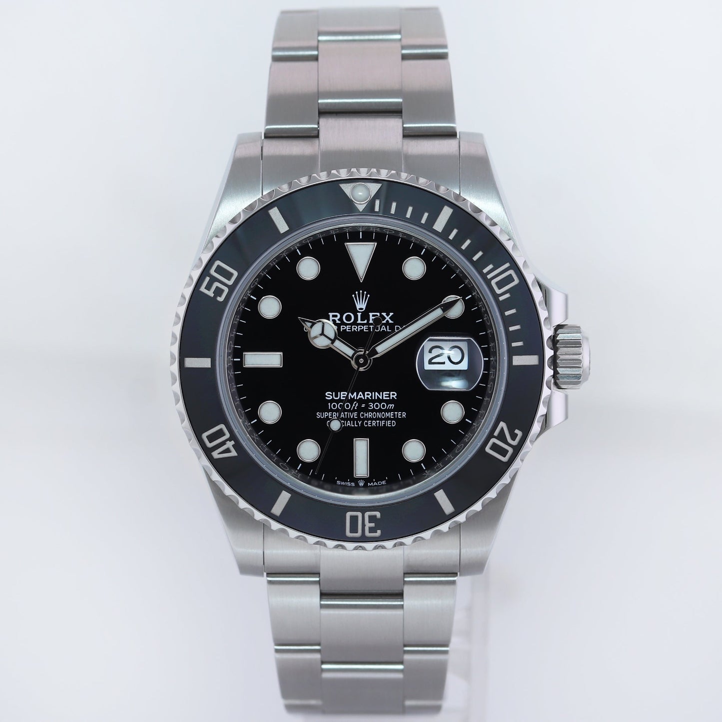 MINT 2022 Rolex Submariner 41mm Black Ceramic 126610LN Watch Box