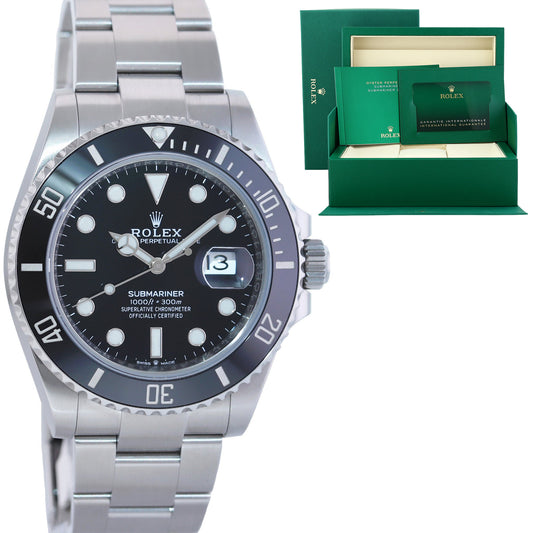 JUNE 2026 NEW PAPERS Rolex 126610LN Submariner 41mm Black Dial Ceramic Watch Box