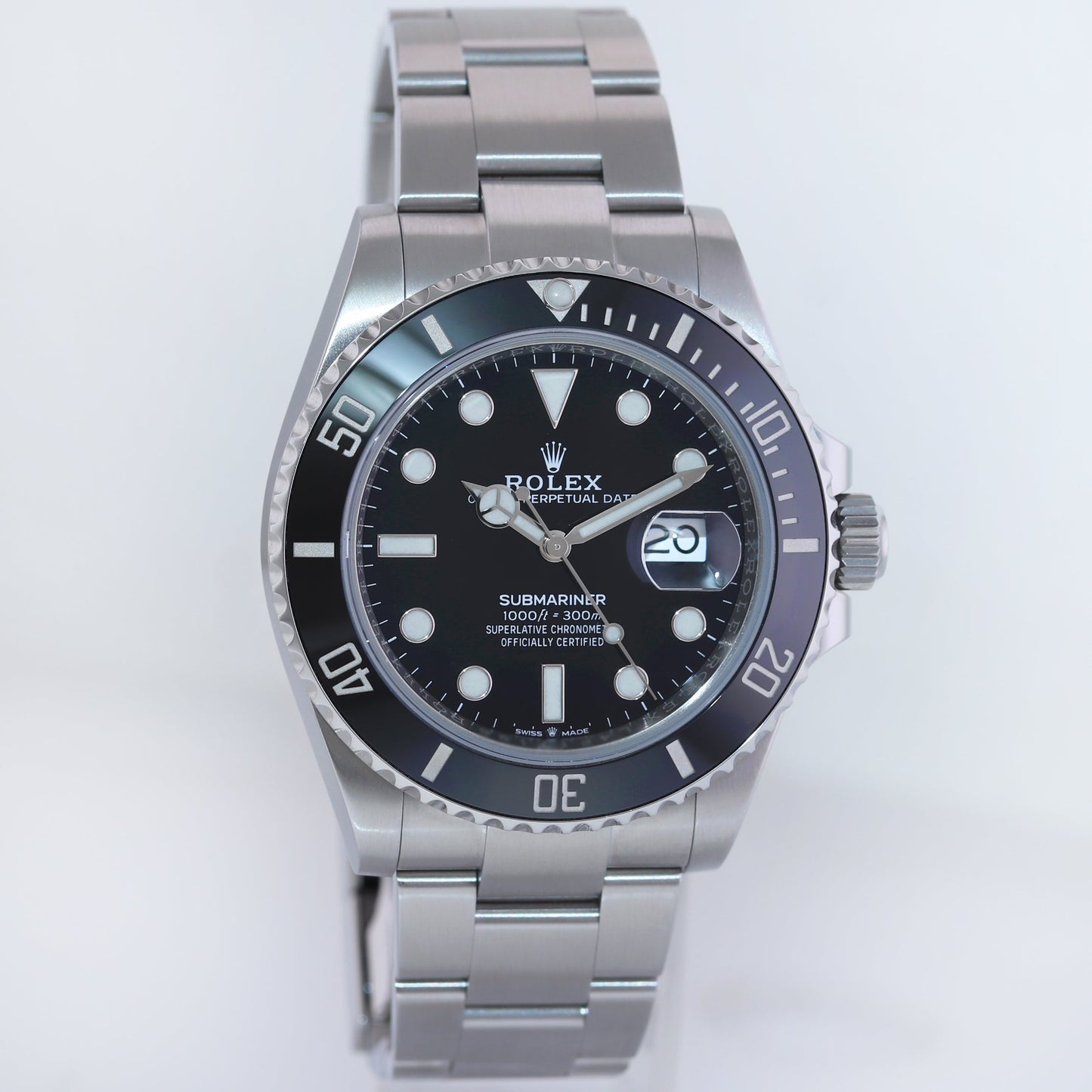 MINT 2022 Rolex Submariner 41mm Black Ceramic 126610LN Watch Box