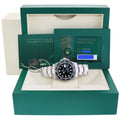 AUG 2025 NEW PAPERS Rolex Submariner 41mm Black Ceramic Steel 126610 LN Watch Box