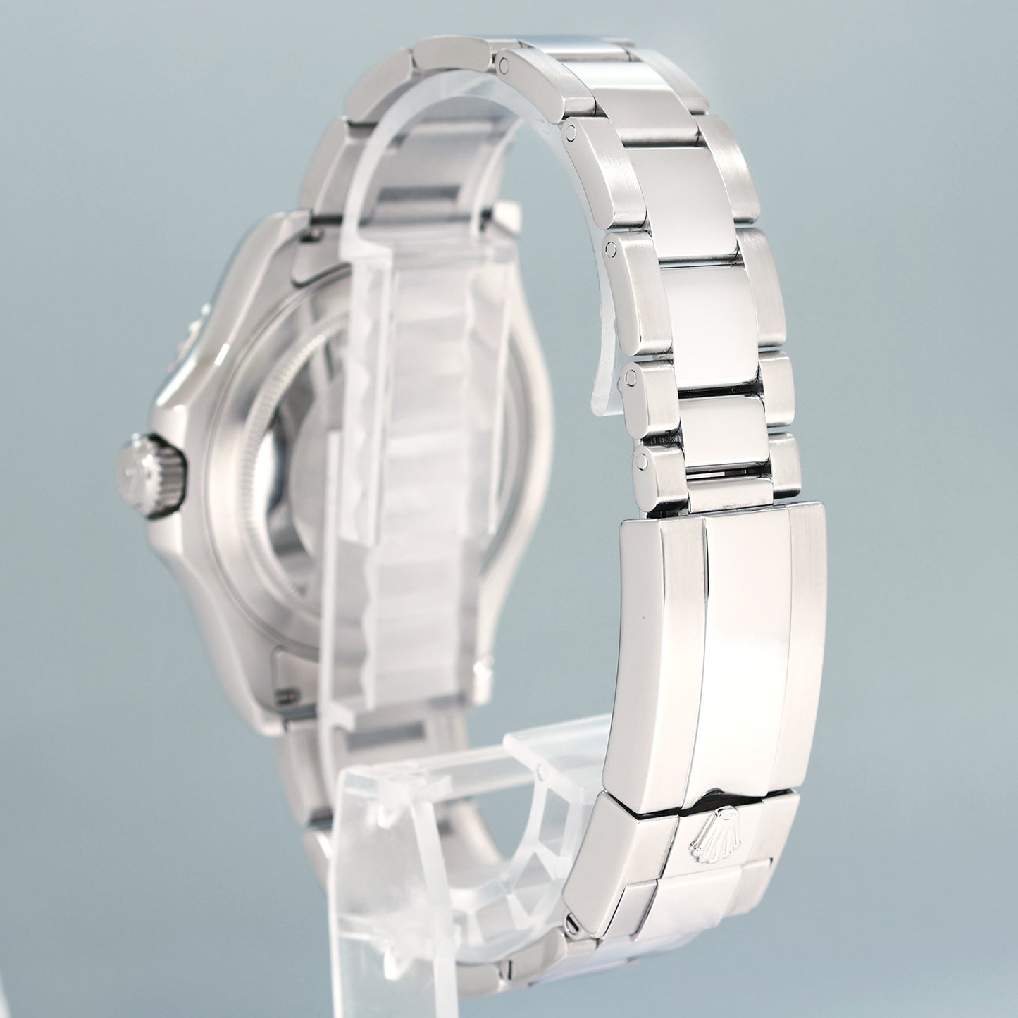 2025 CPO PAPERS MINT Rolex Yacht-Master 116622 Steel Platinum Blue Dial 40mm Watch Box