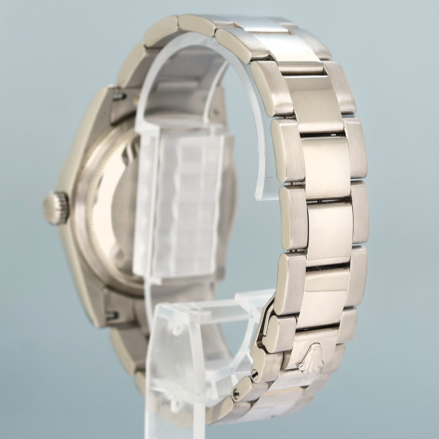 PAPERS MINT Rolex President Day Date Diamond 118209 White Gold Oyster Watch Box