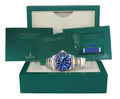 2022 NEW PAPERS Rolex Submariner 41mm Blue 126613LB Two Tone Gold Steel Watch Box