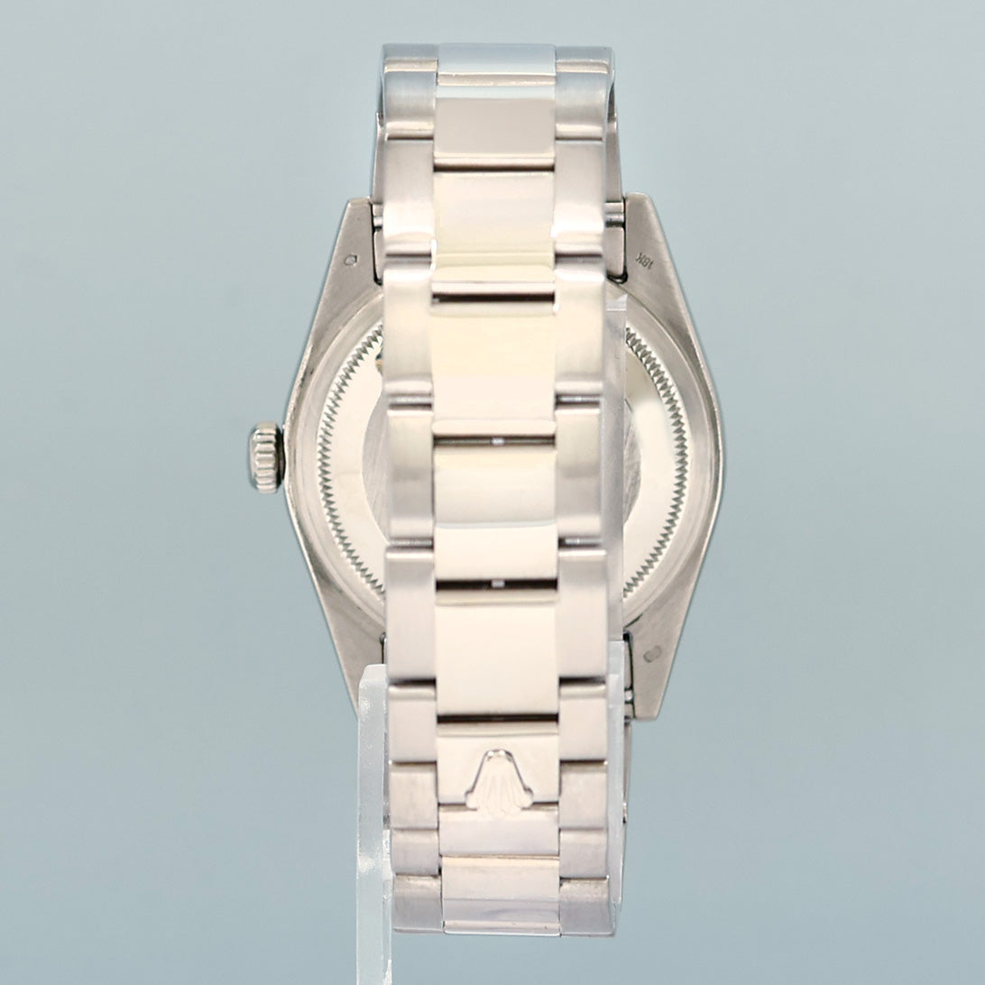 PAPERS MINT Rolex President Day Date Diamond 118209 White Gold Oyster Watch Box