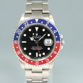 2006 MINT PAPERS Rolex GMT-Master II 2 Pepsi Blue Red Steel 16710 40mm Watch Box