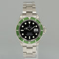 2007 MINT Rolex Kermit Green Anniversary 40mm Submariner 16610LV Watch Box