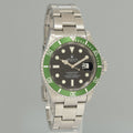 2007 MINT Rolex Kermit Green Anniversary 40mm Submariner 16610LV Watch Box