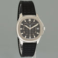 MINT PAPERS Patek Philippe Steel Aquanaut Black Rubber JUMBO 5065 38mm Tritium Watch