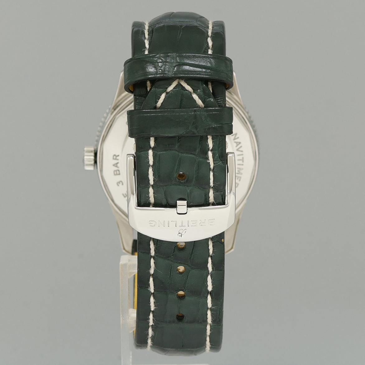 2022 PAPERS MINT BREITLING NAVITIMER 41 GREEN DIAL A17326 CHRONO WATCH BOX