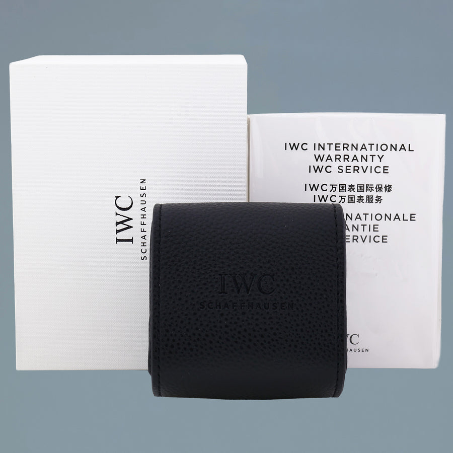 PAPERS MINT IWC Portofino Chronograph IW3783-03 Black 41mm Watch Box