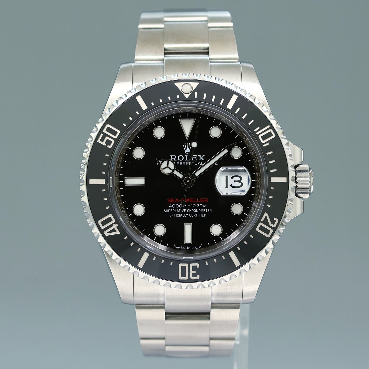 2024 MINT Rolex Red Seadweller SD43 126600 43mm Red Letter MK2 Watch Box