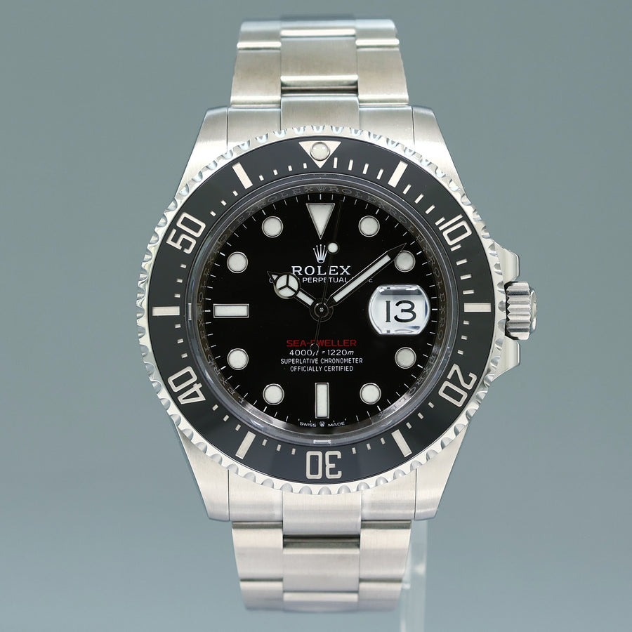 2024 MINT Rolex Red Seadweller SD43 126600 43mm Red Letter MK2 Watch Box