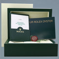PAPERS MINT Rolex President Day Date Diamond 118209 White Gold Oyster Watch Box