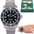 MINT 2016 PAPERS Rolex Sea-Dweller 116600 Steel 40mm Black Ceramic Dive Watch Box