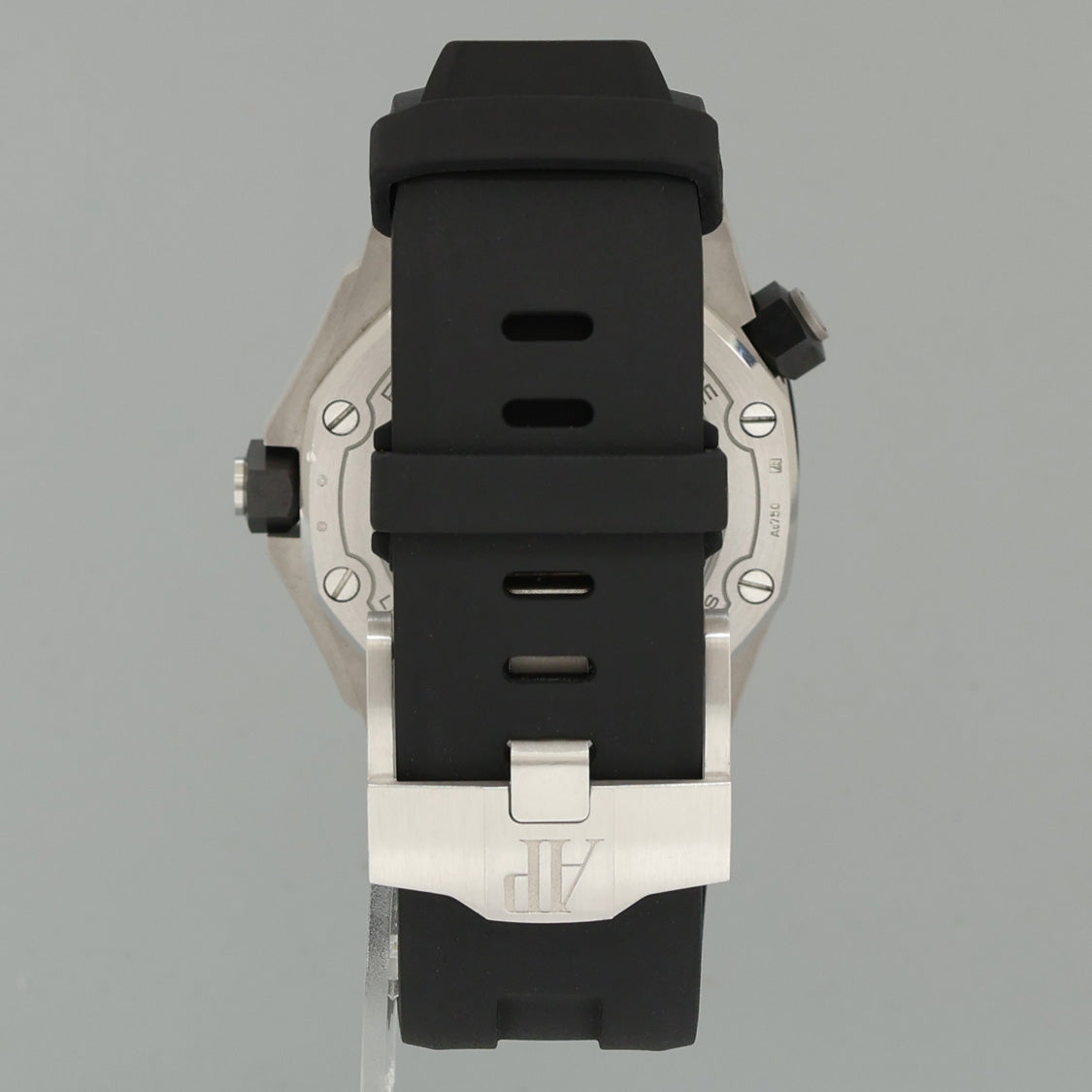 PAPERS Audemars Piguet Royal Oak Offshore White Gold Black 42mm 15720CN Watch
