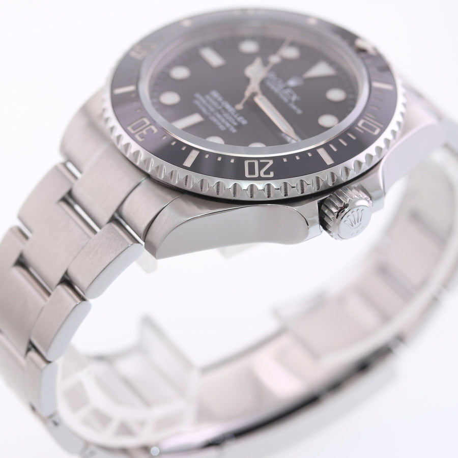 MINT 2016 PAPERS Rolex Sea-Dweller 116600 Steel 40mm Black Ceramic Dive Watch Box