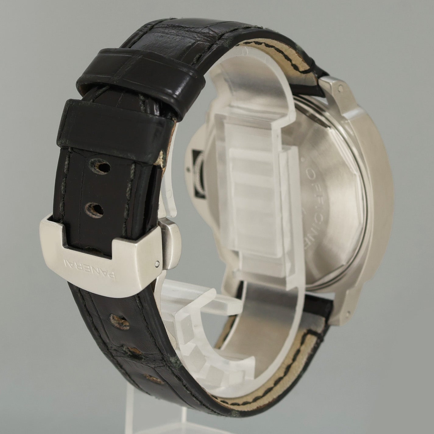 MINT Panerai Luminor Marina GMT PAM00048 Stainless Steel Black Dial 40mm Watch Box