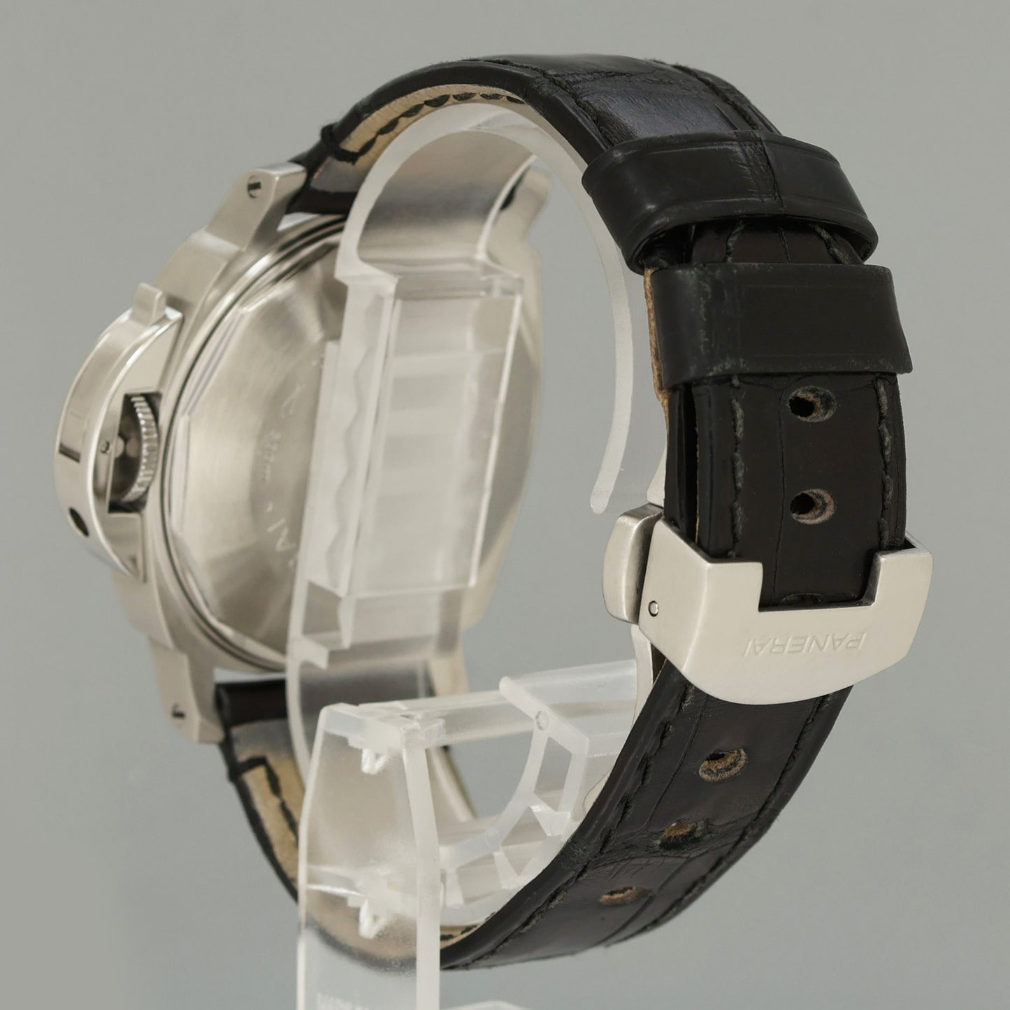 MINT Panerai Luminor Marina GMT PAM00048 Stainless Steel Black Dial 40mm Watch Box